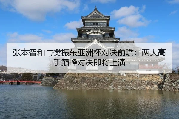 张本智和与樊振东亚洲杯对决前瞻：两大高手巅峰对决即将上演
